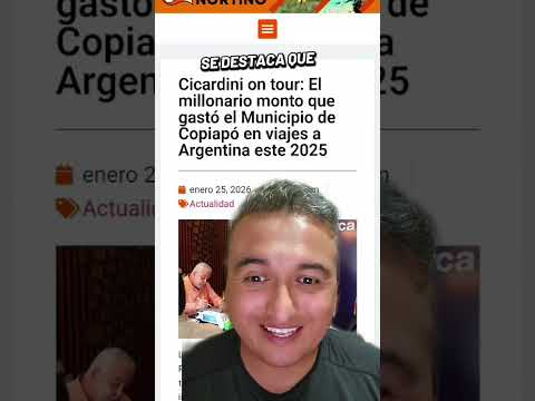 El millonario monto que gastó el Municipio de Copiapó en viajes a Argentina este 2025