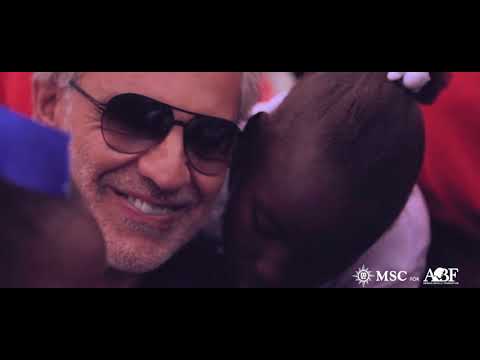 MSC Cruises partners with Andrea Bocelli Foundation