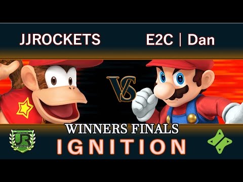 Ignition #56 WINNERS FINALS - JJROCKETS (Diddy Kong) vs E2C | Dan (Mario)