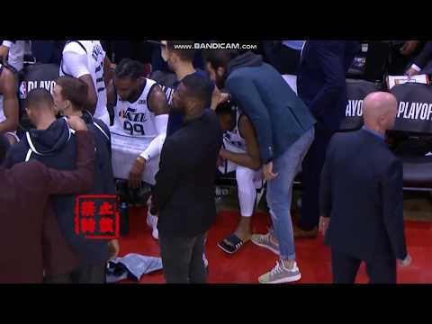 Ricky Rubio Numbs Donovan Mitchell' losing Pain With The Kiss！