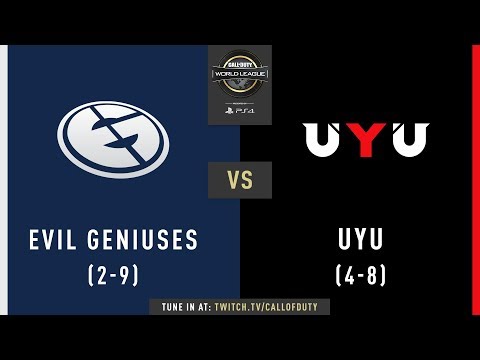 Evil Geniuses vs UYU | CWL Pro League 2019 | Division A | Week 7 | Day 2