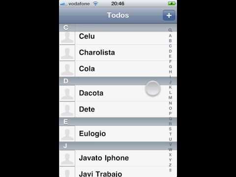 iPicMyContacts 1.97, fotos en tus contactos