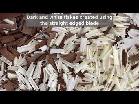 Chocolate Flake and Curl Making Machine from Mangharam Chocolate Solutions | Make Chocolates India