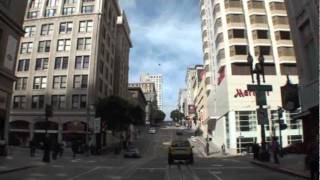 preview picture of video 'San Francisco Cable Car - Entire Trip. Market Street to Fisherman's Wharf'