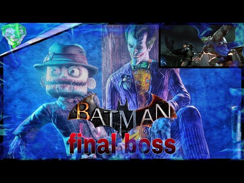 Batman: Arkham Asylum - Monster Joker epic fight (FINAL BOSS) PS5