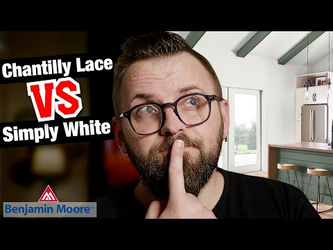 Benjamin Moore Chantilly Lace Vs Simply White