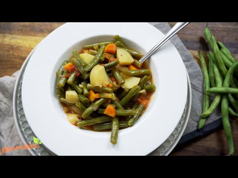Mediterrane grüne Bohnensuppe- Rezept und Anleitung - Natürlich Lecker