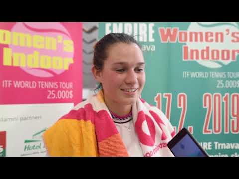 EMPIRE Women's Indoor 2019: interview, WSQ, Miriam KOLODZIEJOVA (CZE)