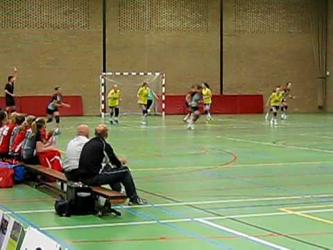 Dames A handbal bekerfinale United Breda - Internos 2