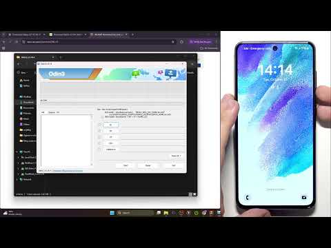 SAMSUNG Galaxy S21 FE 5G – Manually Update with Odin Without Data Loss