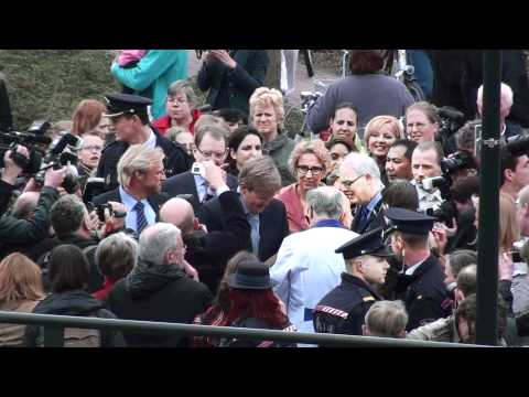 Prins Willem Alexander In Barendrecht 29-03-2012