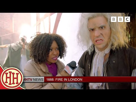 HHTV News: The Grisly Great Fire of London | Horrible Histories