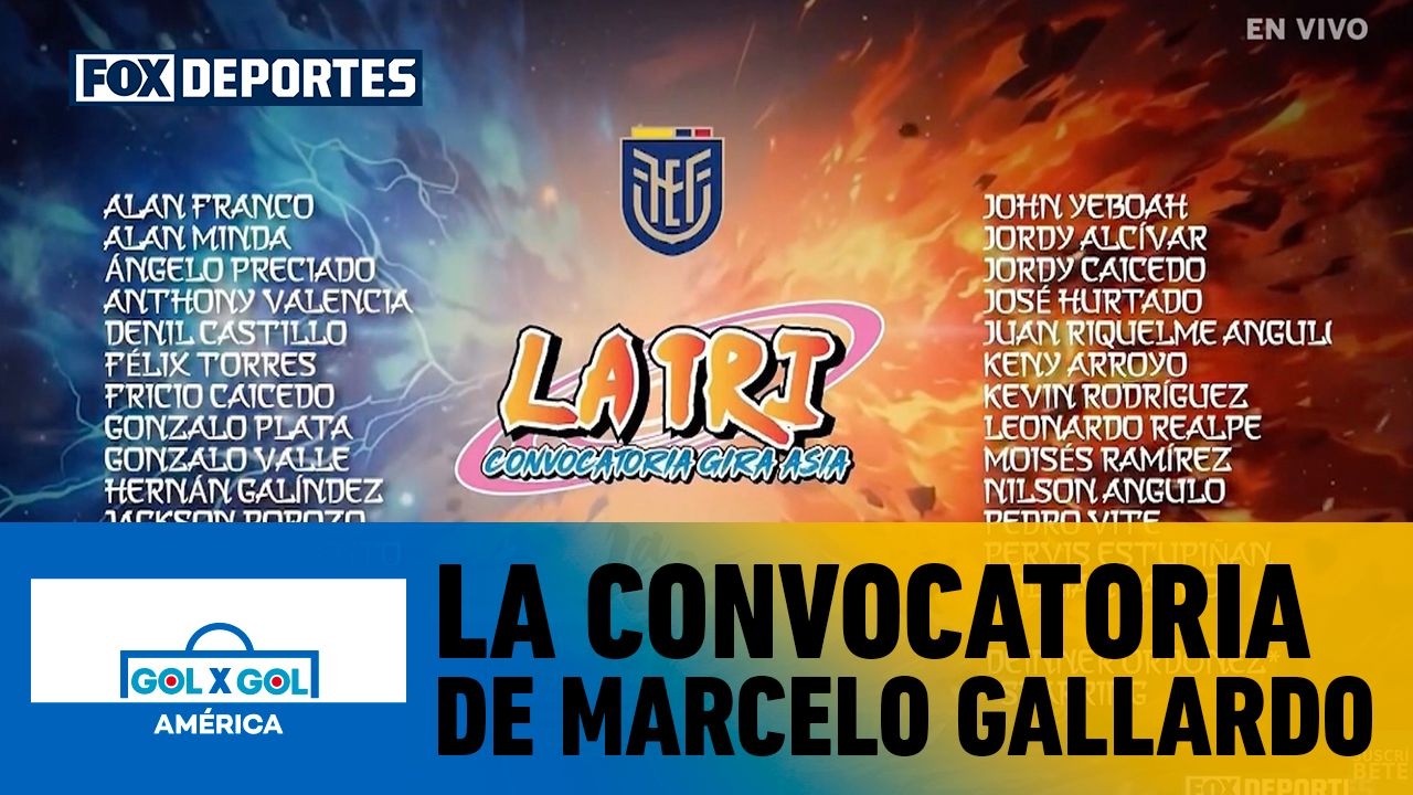 SELECCIÓN ECUATORIANA | La primera convocatoria de Marcelo Gallardo en Ecuador | GolXGol