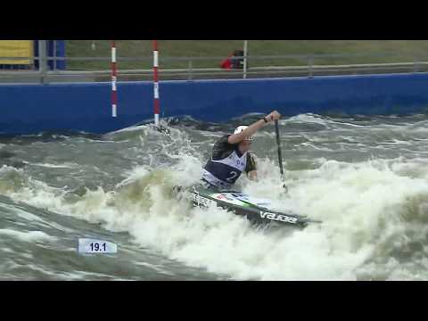 2019 ICF Junior Slalom World Championships Nejc Polencic (Slo) winning run