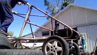 preview picture of video 'Buggy suspension test'