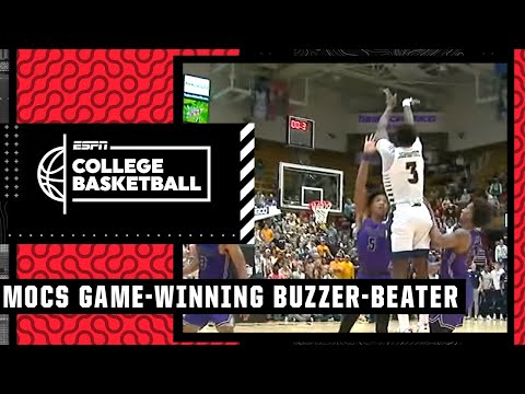 Chattanooga punches | NCAA Tournament | OT game-winning buzzer-beater