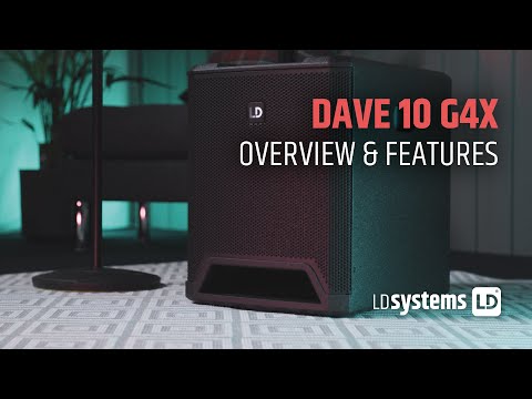 LD Systems DAVE 15 G4X Compact 2.1 Active PA Speaker System w 15" Subwoofer image 7