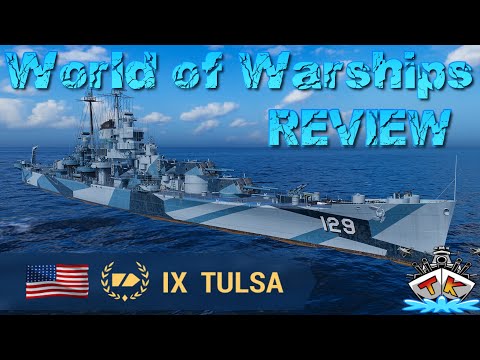 Tulsa ist FERTIG "Mini De Moines" "T9/US/CA" *Review* in World of Warships auf Deutsch