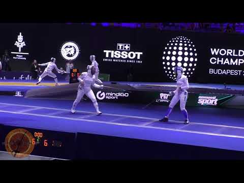 Budapest Worlds SWE 2019 -  L8 - Kryvytska UKR v Kang KOR