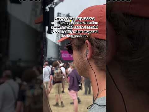 Do you wear earplugs at festivals?