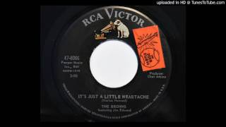 The Browns featuring Jim Edward - It's Just A Little Heartache (RCA Victor 8066)
