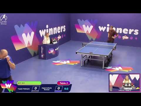 Winners League 10.11.21 Tupyk Maksym - Zaporozhets Roman 14:30