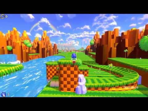 Sonic Utopia Speedrun (1:12.98) - Right-side route: Green Hill Zone
