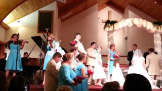 Collingsworth girls play &quot;The Prayer&quot; @Jenkins Wed