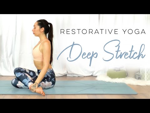 20 Minute Restorative Yoga BEST Yoga for Relaxation