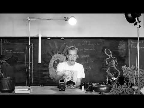 Unloading Hasselblad 501C with A12 removable film magazine