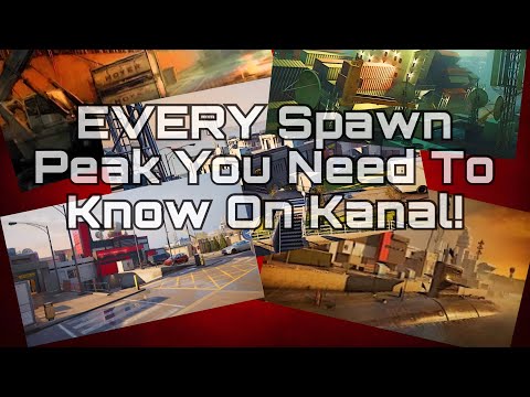 The BEST KANAL Spawnpeeks/Runouts! Rainbow Six Siege Guide