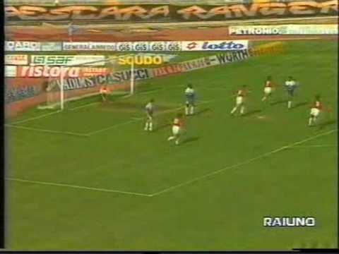 Pescara 4-5 Milan - Campionato 1992/93