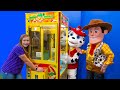 Assistant Finds Real Paw Patrol In The Magic Claw Machine