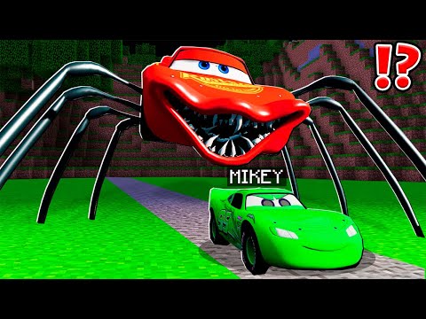 JJ McQueen Head Eater vs MIKEY McQueen ESCAPING Monster - in Minecraft Maizen