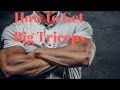 How to Get Big Triceps, Triceps Pushdowns, Best Exercise for Big Triceps