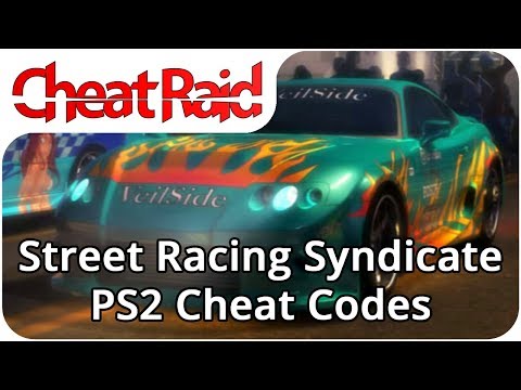 Street Racing Syndicate Cheat Codes | PS2
