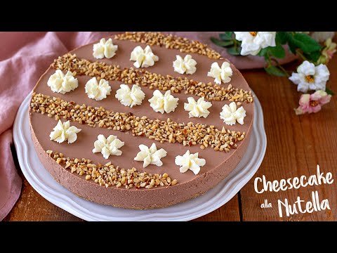 CHEESECAKE ALLA NUTELLA Ricetta Facile - Fatto in Casa da Benedetta