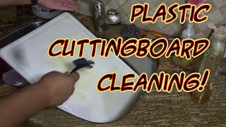 Easy Way to Deep Clean a Plastic Cutting Board