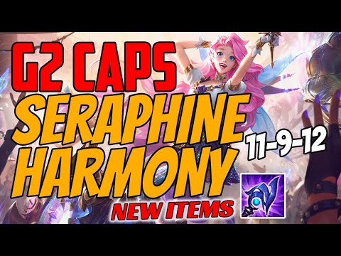 G2 Caps Plays SERAPHINE Mid vs Annie - Challenger Gameplay - New Items Season 11 - Luden's Tempest