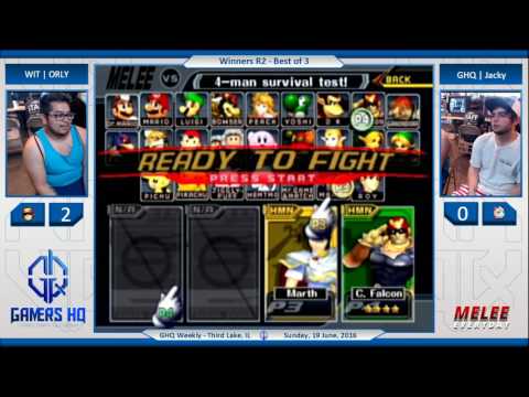 GHQ Weekly [6/19/16] - WIT | ORLY (C. Falcon) vs. GHQ | Jacky (Jigglypuff) - SSBM - Winners R2
