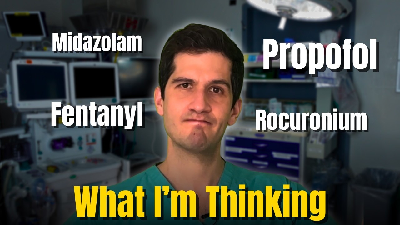 Induction of general anesthesia explained step by step