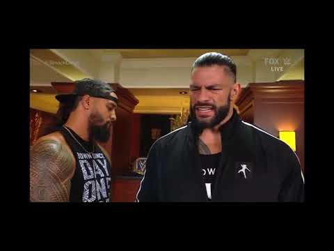 Jimmy Uso And Roman Reigns Backstage WWE Smackdown June 25, 2021