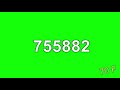 Numbers 1 To 20 000 000 With Effects