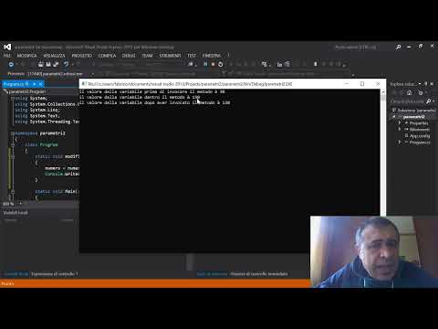 C# - Lezione 26: parametri per riferimento (REF)