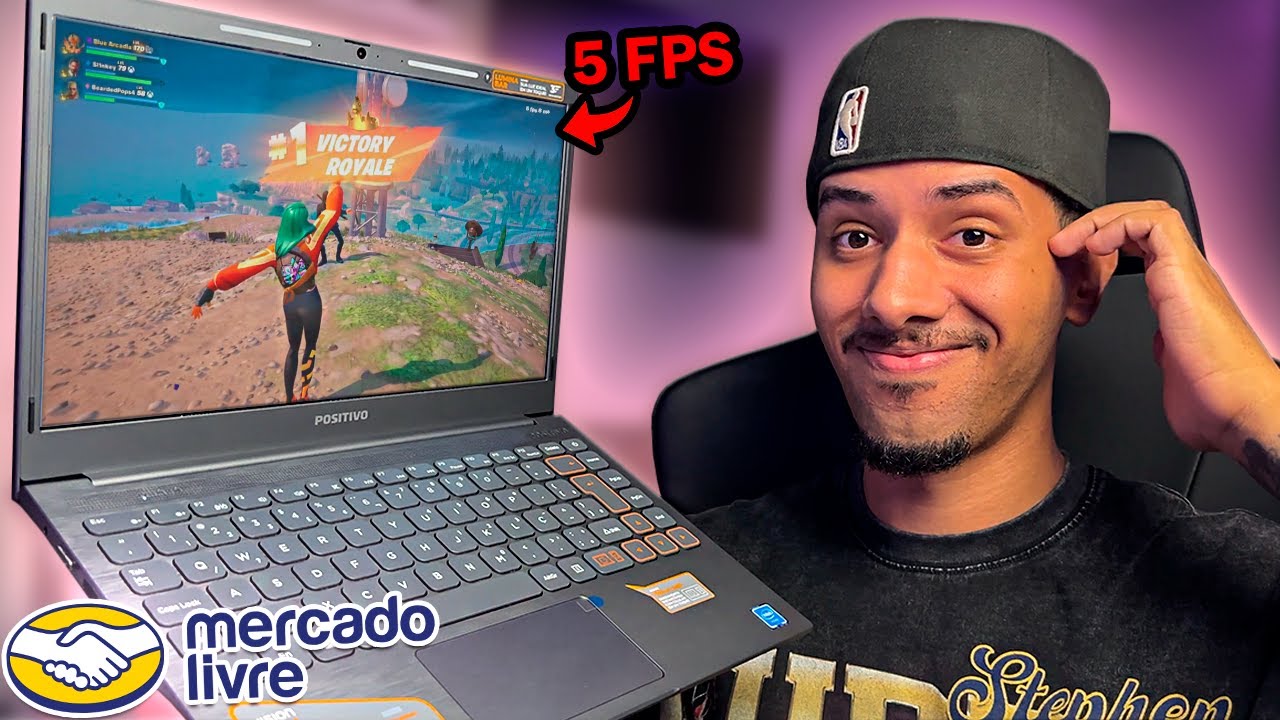 COMPREI O NOTEBOOK MAIS BARATO DO MERCADO LIVRE E OLHA A SURPRESA KKKKKK