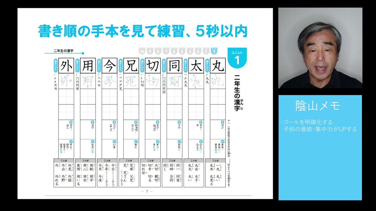 隂山メソッド ◆ 徹底反復「漢字講座」