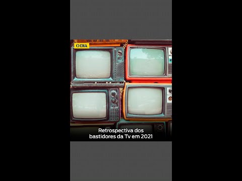 Os bastidores da TV em 2021: confira a retrospectiva!