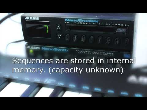 Alesis NanoTracker 16 Channel MIDI Recorder- It Works!* image 12