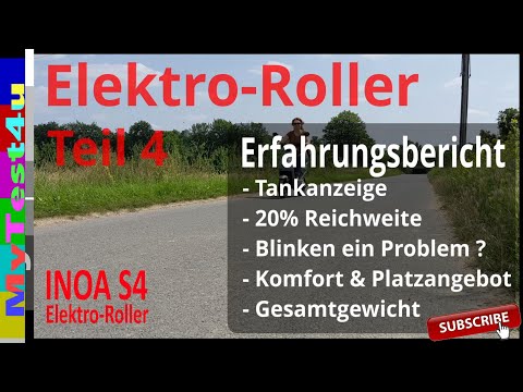 Elektro Roller 1. Erfahrungsbericht