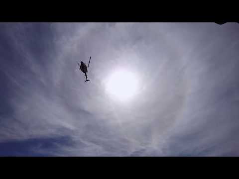 Bell 206 Helicopter how to P turn or Ag turn